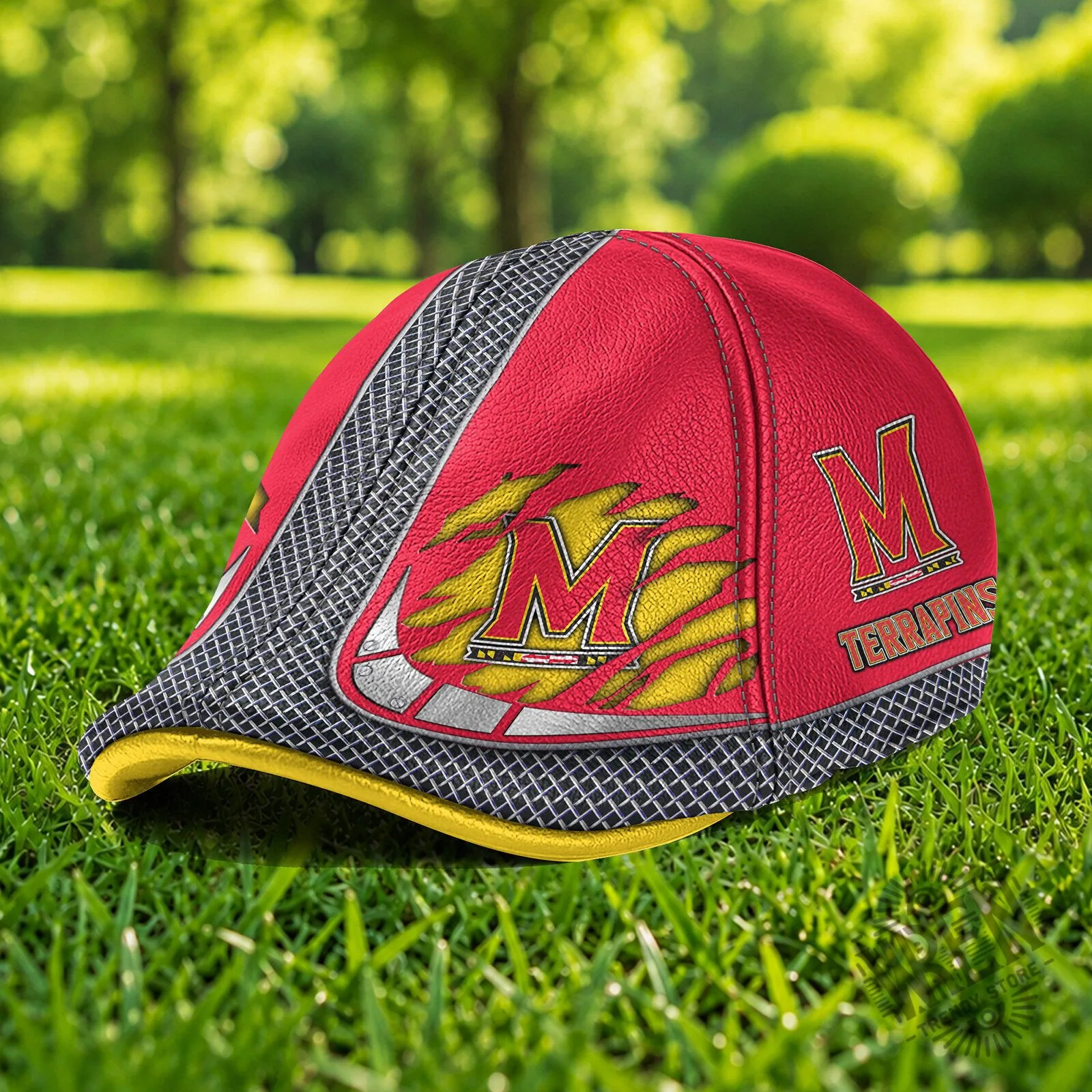 Maryland Terrapins NCAA Ivy League Flat Cap Hat 6 Maryland Terrapins NCAA Ivy League Flat Cap Hat