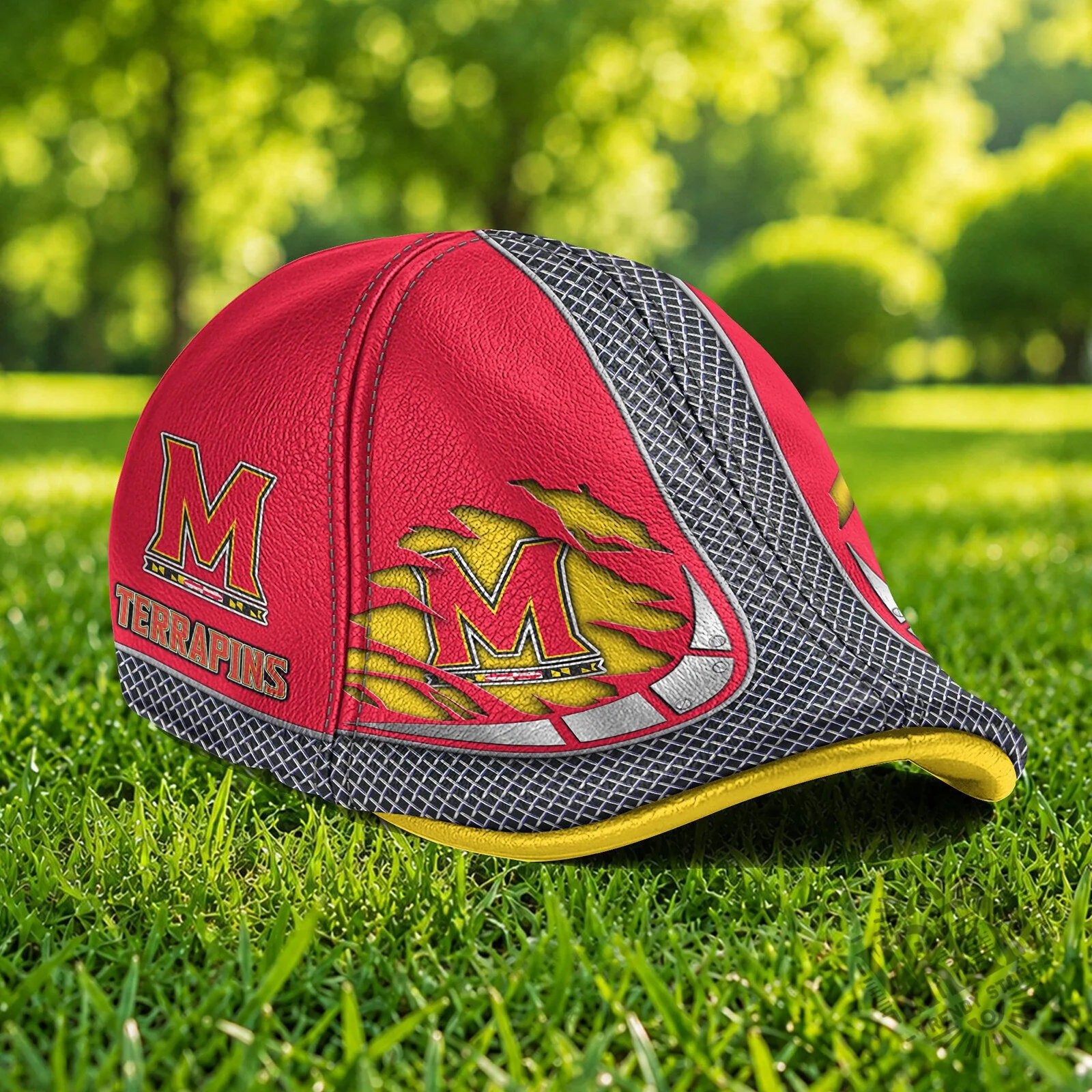 Maryland Terrapins NCAA Ivy League Flat Cap Hat 7 Maryland Terrapins NCAA Ivy League Flat Cap Hat