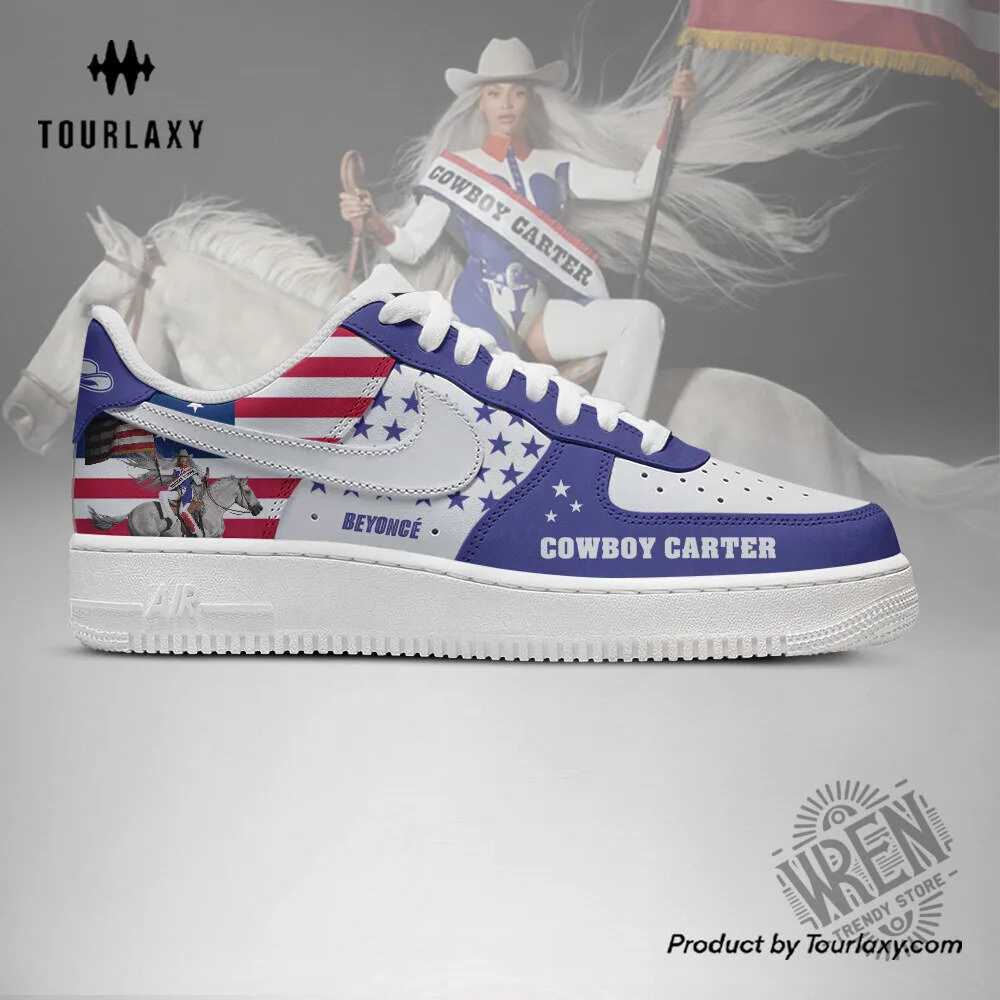 Beyonce Cowboy Carter Album American Flag Custom Printed Shoes 9 Beyonce Cowboy Carter Album American Flag Custom Printed Shoes