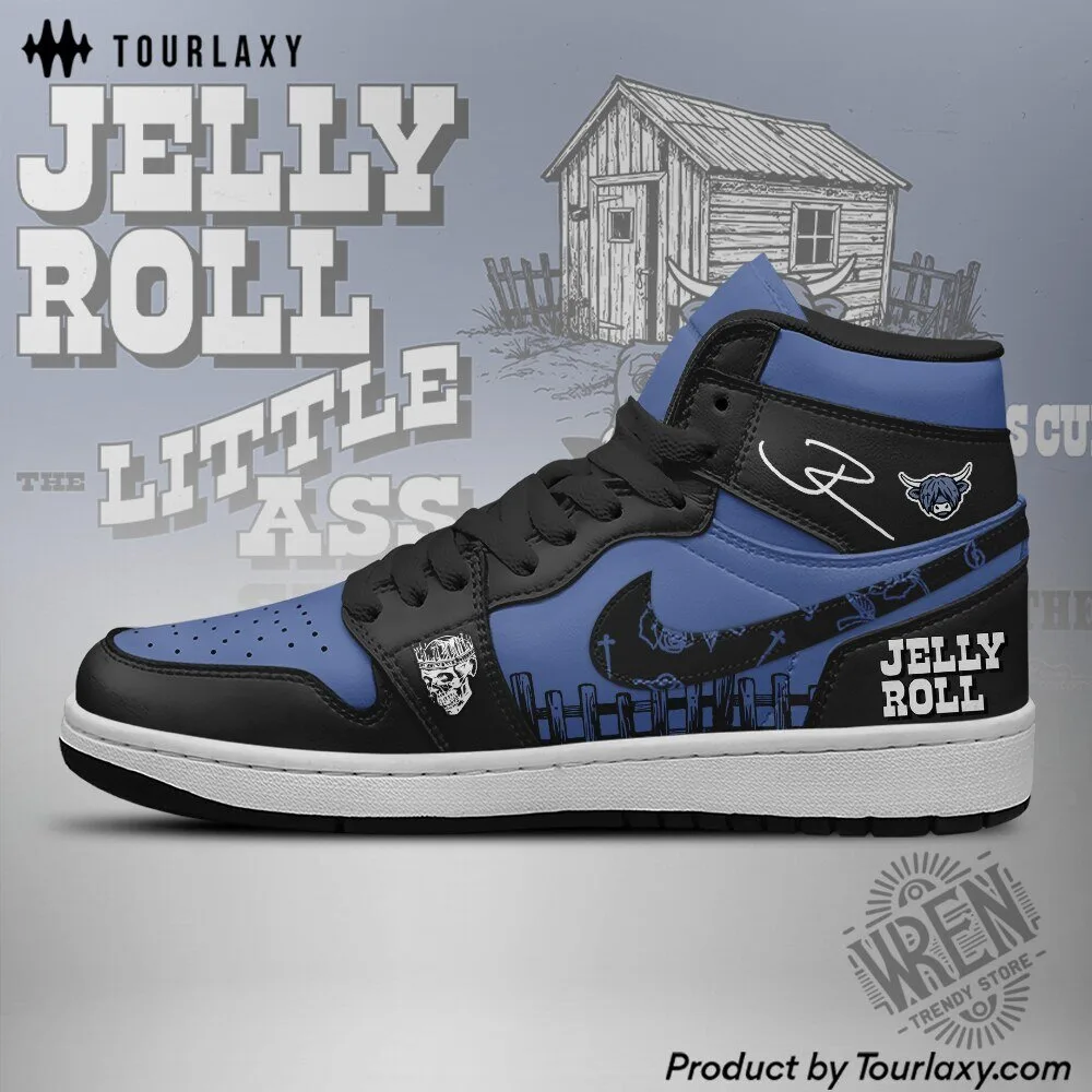 Jelly Roll Little Ass Tour 2026 High Top Sneakers 8 Jelly Roll Little Ass Tour 2026 High Top Sneakers