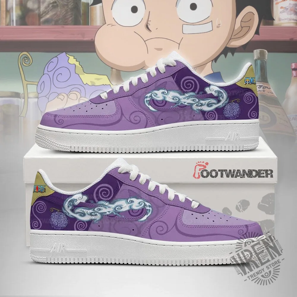 One Piece Monkey D. Luffy Gomu Gomu No Mi Devil Fruit Anime Shoes