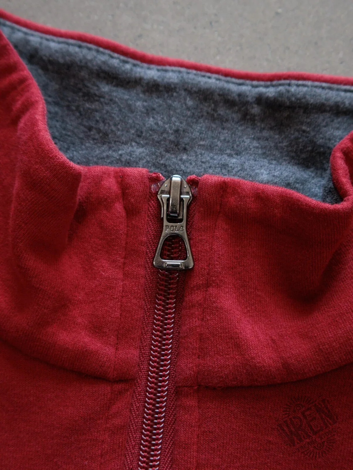 Red Polo Ralph Lauren Quarter Zip Long Sleeve Sweatshirt for Men 8 Red Polo Ralph Lauren Quarter Zip Long Sleeve Sweatshirt for Men