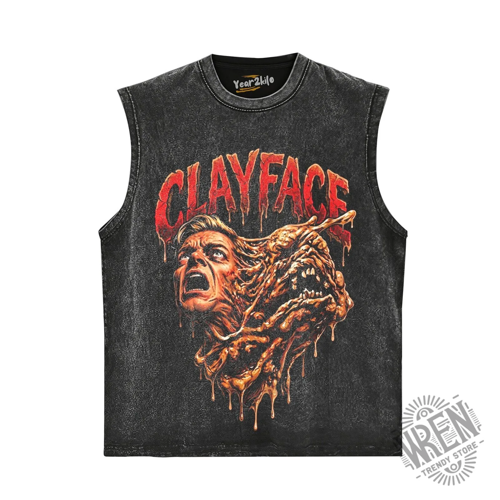 Clayface Batman Villain Monster Face Graphic T-Shirt 11 Clayface Batman Villain Monster Face Graphic T-Shirt