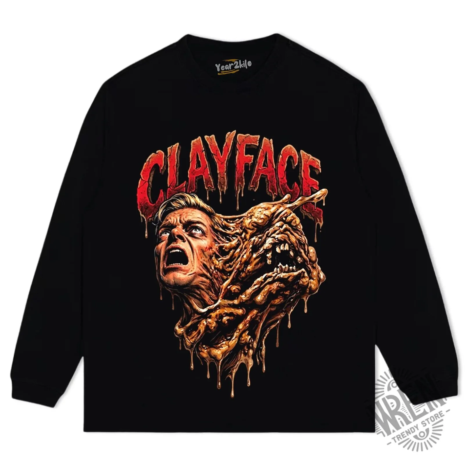 Clayface Batman Villain Monster Face Graphic T-Shirt 13 Clayface Batman Villain Monster Face Graphic T-Shirt