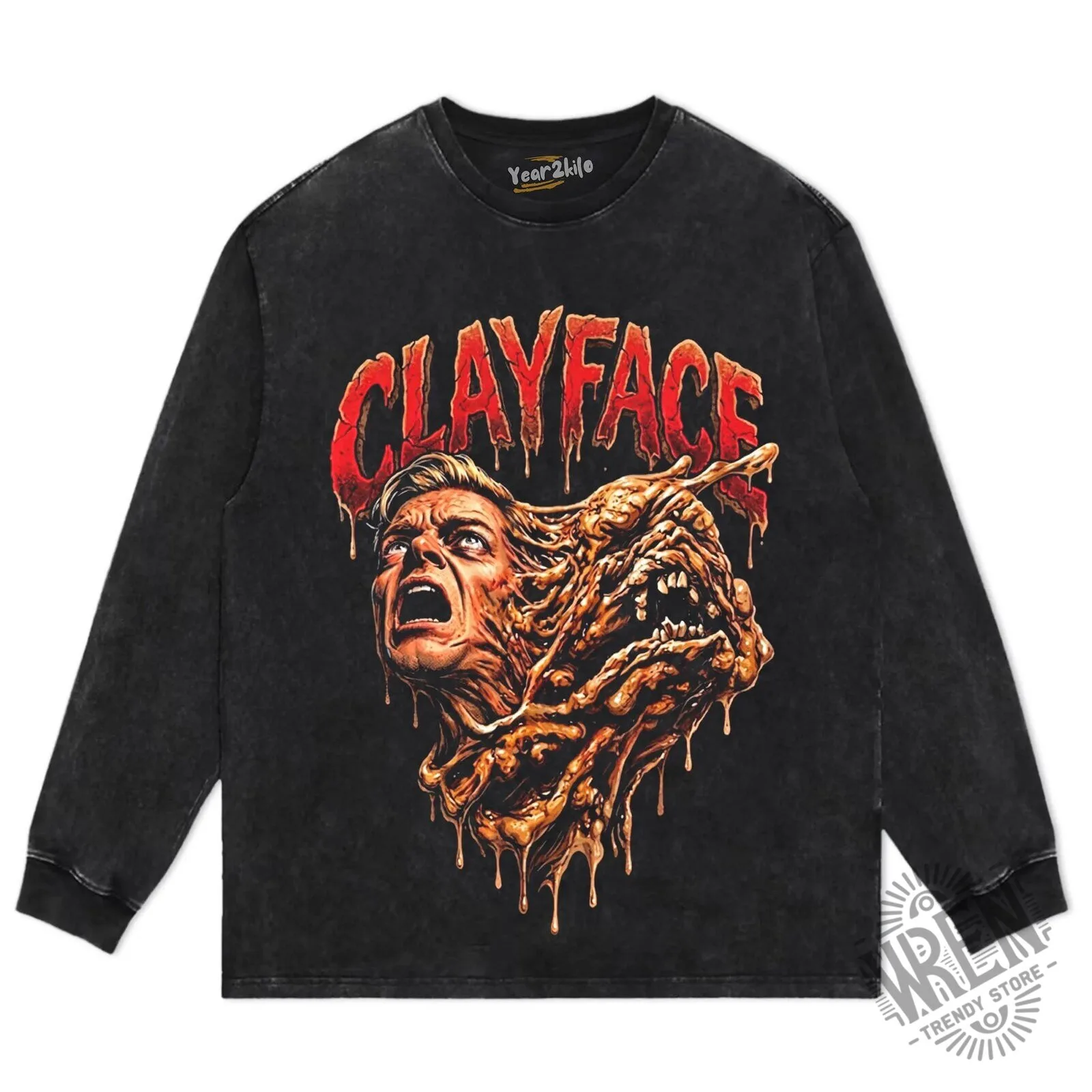 Clayface Batman Villain Monster Face Graphic T-Shirt 14 Clayface Batman Villain Monster Face Graphic T-Shirt
